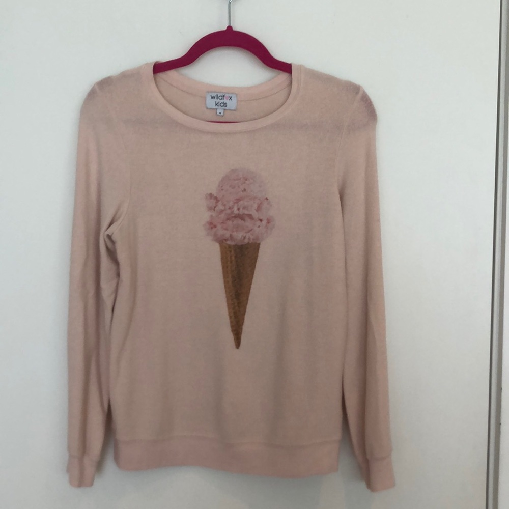 Wild fox kids girls sweatshirt